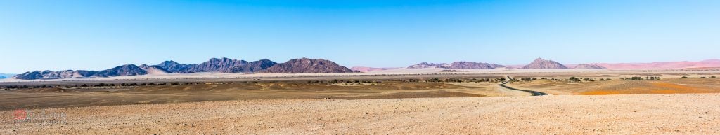 Panorama na Sossuvlei